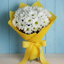 Букет цветов из:  Хризантемы в Савельево