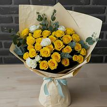 Букет цветов из:  Розы #REPLACE_PRED# Савельево