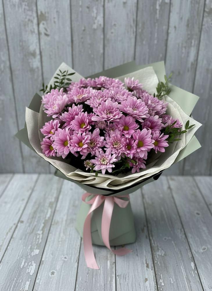 Букет цветов из: Хризантемы в Савельево