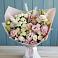 Букет цветов из: Альстромерии и Розы в Савельево