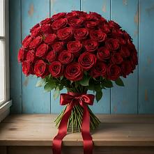 Букет Красные розы Блэк Меджик в Савельево