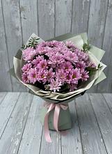 Букет цветов из:  Хризантемы в Савельево