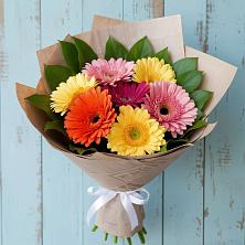 Букет цветов из:  Герберы в Савельево