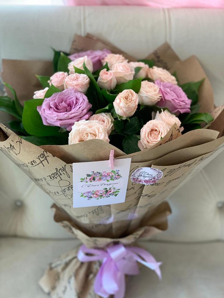 Букет цветов из: Розы в Савельево