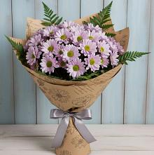 Букет цветов из:  Хризантемы #REPLACE_PRED# Савельево
