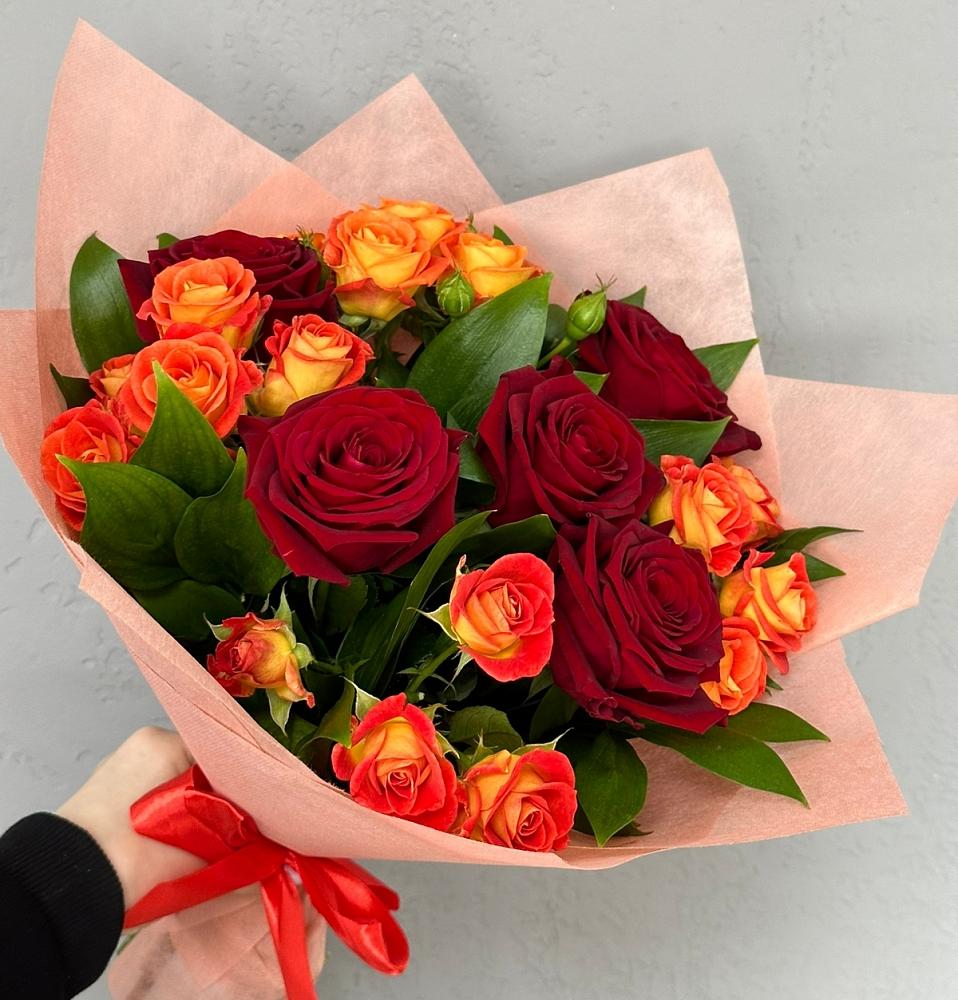 Букет Любовь и восторг в Савельево