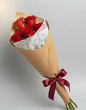 Букет цветов из:  Розы в Савельево
