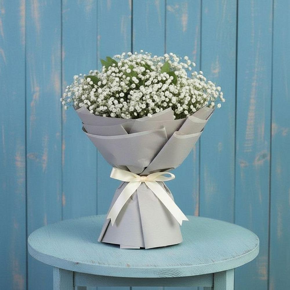 Букет цветов из: Гипсофила в Савельево