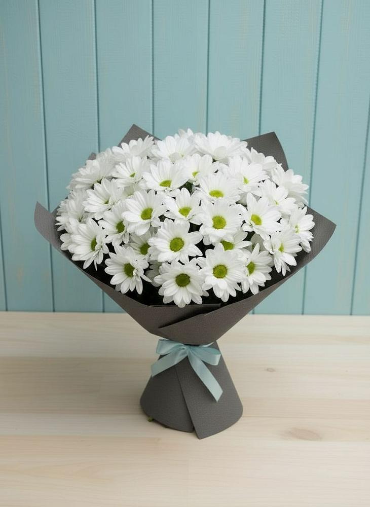 Букет цветов из: Хризантемы в Савельево