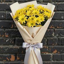 Букет цветов из:  Хризантемы в Савельево