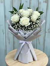 Букет цветов из:  Розы в Савельево