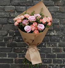 Букет цветов из:  Розы в Савельево