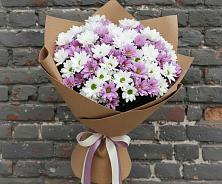 Букет цветов из:  Хризантемы в Савельево