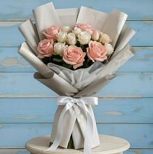 Букет цветов из:  Розы #REPLACE_PRED# Савельево