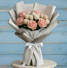 Букет цветов из:  Розы в Савельево