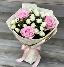 Букет цветов из:  Розы в Савельево