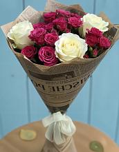 Букет цветов из:  Розы в Савельево