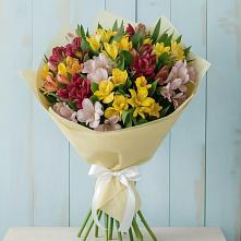 Букет цветов из:  Альстромерии в Савельево