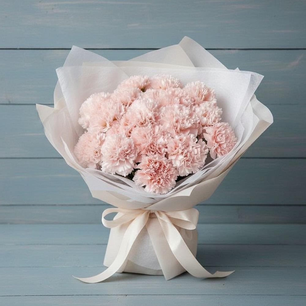 Букет цветов из: Гвоздики в Савельево