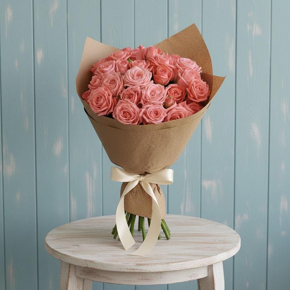 Букет цветов из: Розы в Савельево