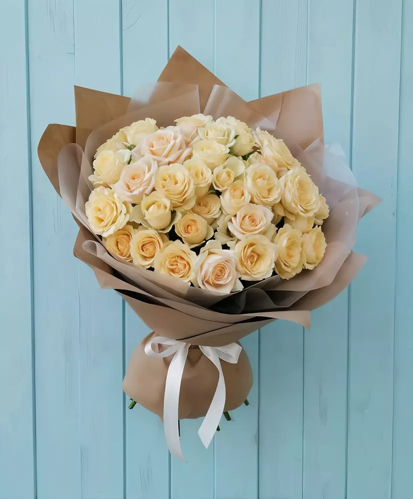 Букет Кремовое облако в Савельево