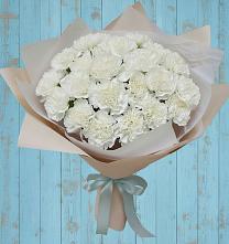 Букет цветов из:  Гвоздики в Савельево