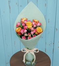 Букет цветов из:  Розы в Савельево